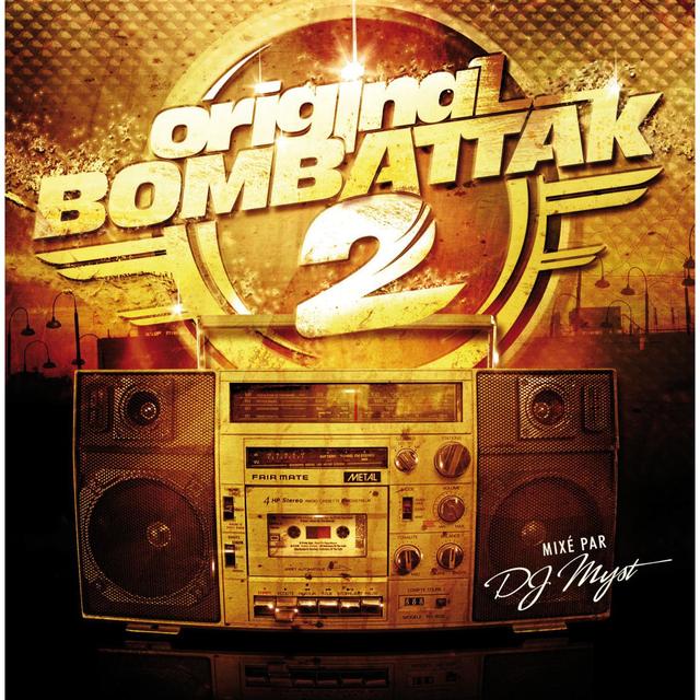 Album cover art for Original Bombattak Vol 2 [Inédits de Diam's, Psy 4 De La Rime, Akhenaton...]