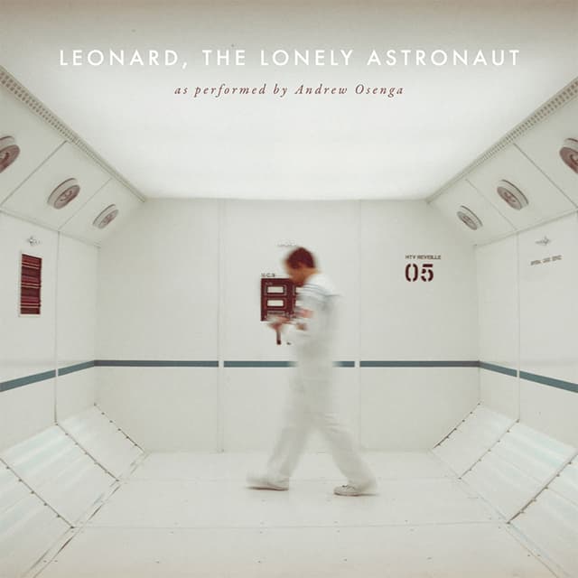 Album cover art for Leonard the Lonely Astronaut