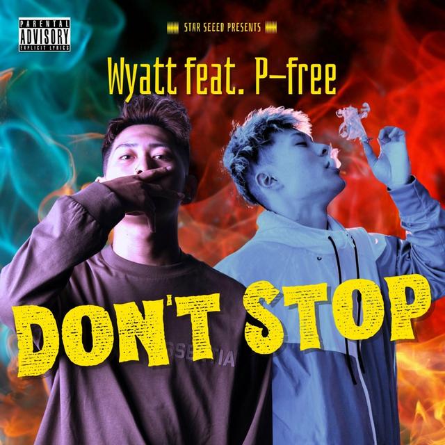Album cover art for Don't Stop (feat. P-free)