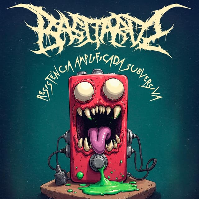 Album cover art for Resistência Amplificada Subversiva (Ao vivo)