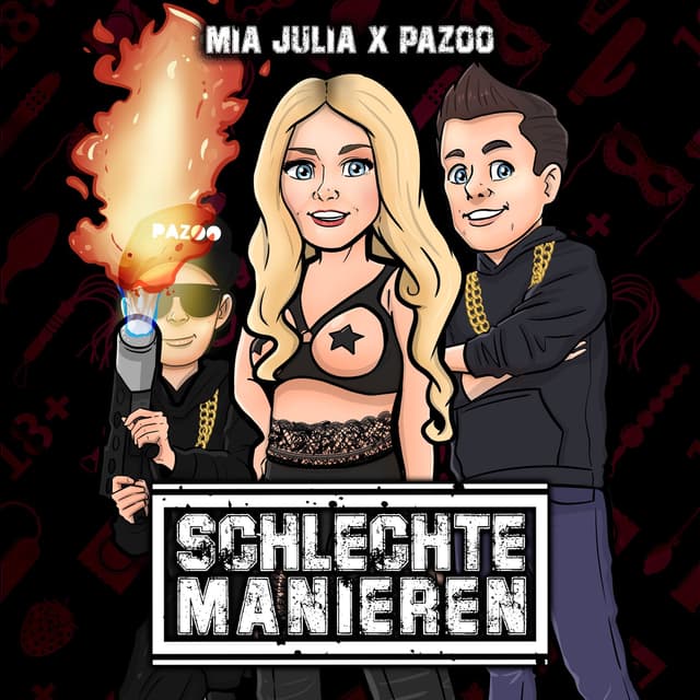 Album cover art for Schlechte Manieren