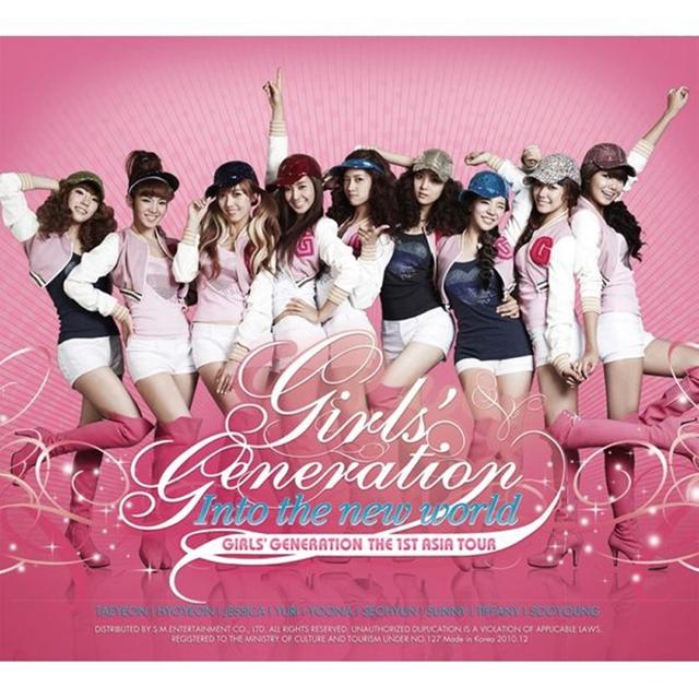 Album cover art for The 1st Asia Tour Concert - Into the New World