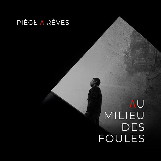 Album cover art for Au milieu des foules