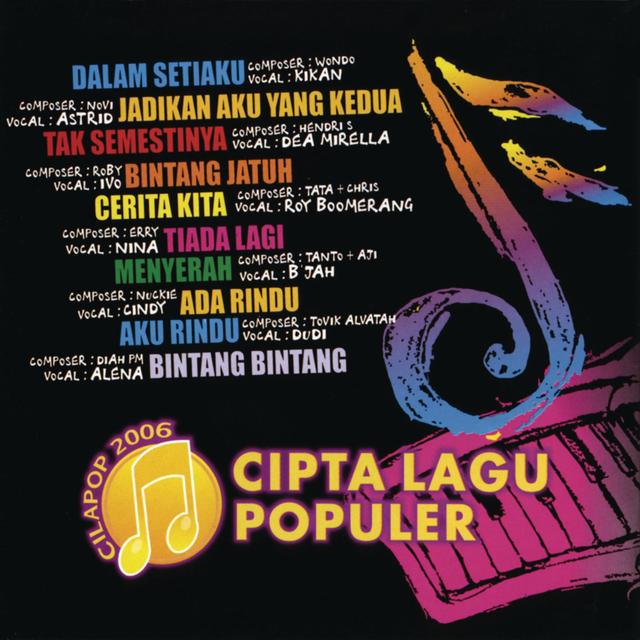 Album cover art for Cilapop 2006