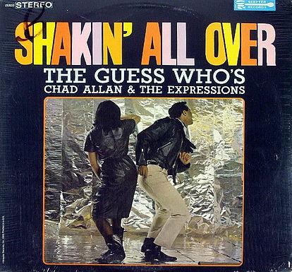 Album cover art for Shakin' All Over