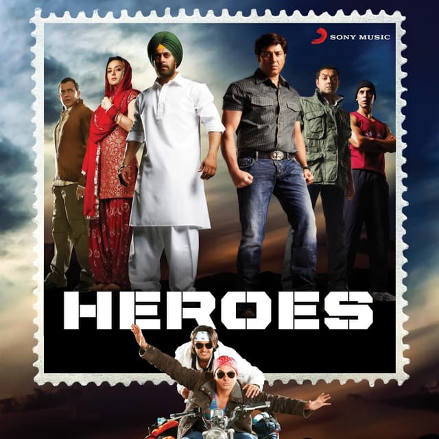 Album cover art for Heroes