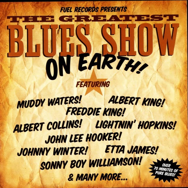Album cover art for The Greatest Blues Show On Earth