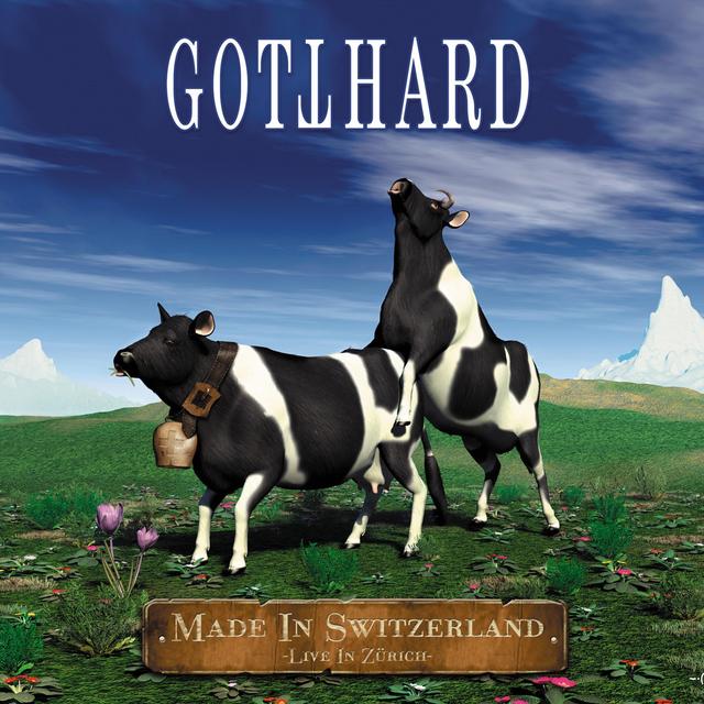 Album cover art for Made in Switzerland