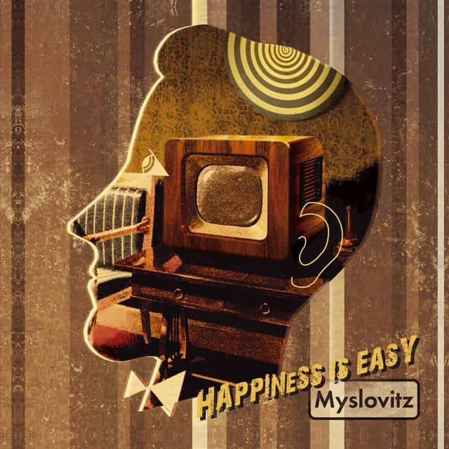 Album cover art for Happiness Is Easy