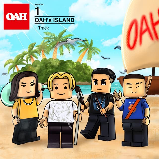 Album cover art for Our Island