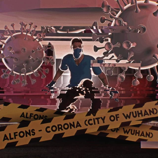 Album cover art for Corona (City Of Wuhan)
