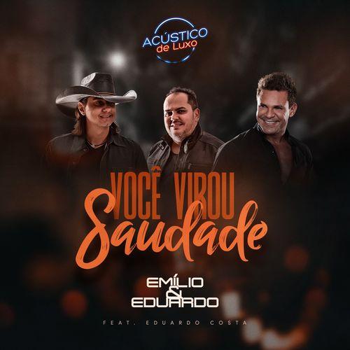 Album cover art for Você Virou Saudade (Acústico de Luxo)