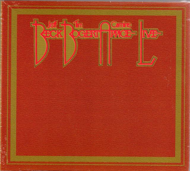 Album cover art for Beck, Bogert & Appice Live