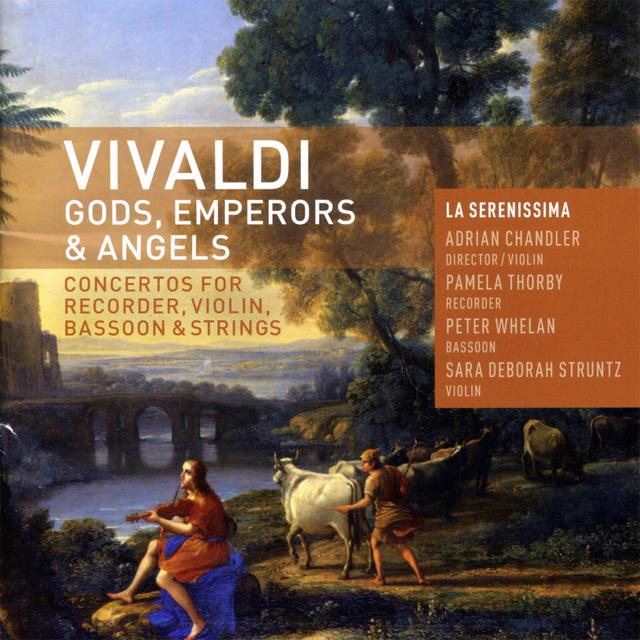 Album cover art for Vivaldi: Gods, Emperors & Angels