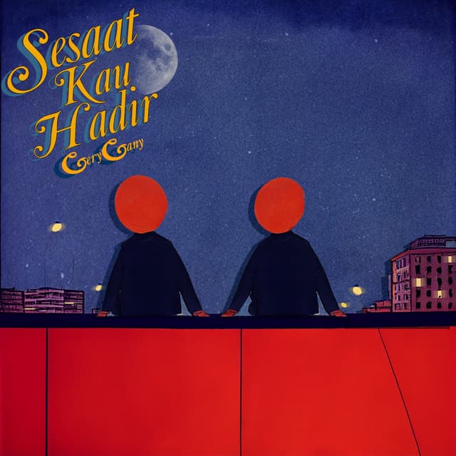 Album cover art for Sesaat Kau Hadir