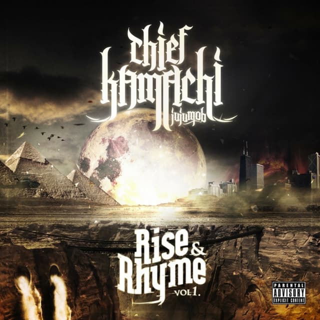 Album cover art for Rise and Rhyme, Vol. 1