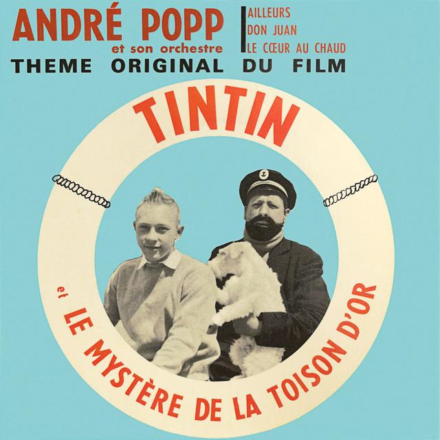 Album cover art for Tintin et le Mystère de la Toison d'Or