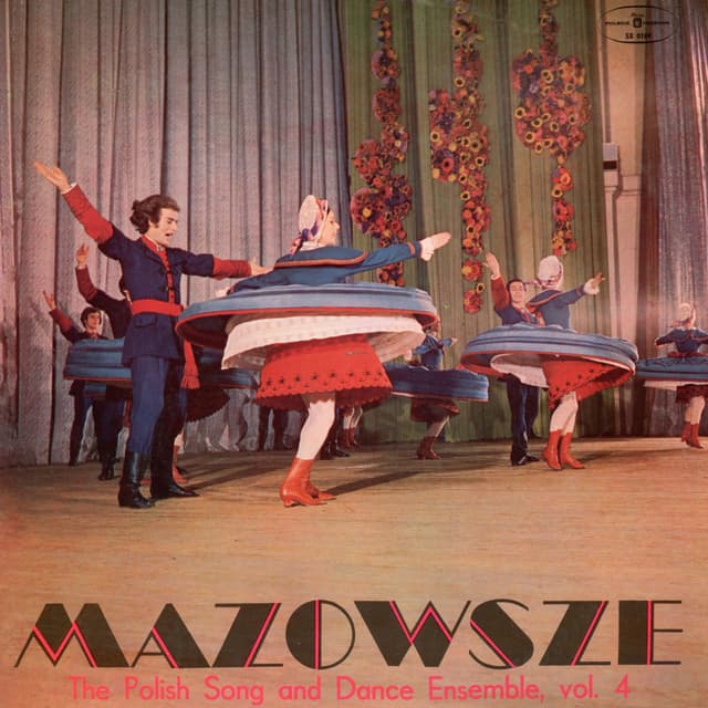Album cover art for The Polish Song and Dance Ensemble Vol. 4