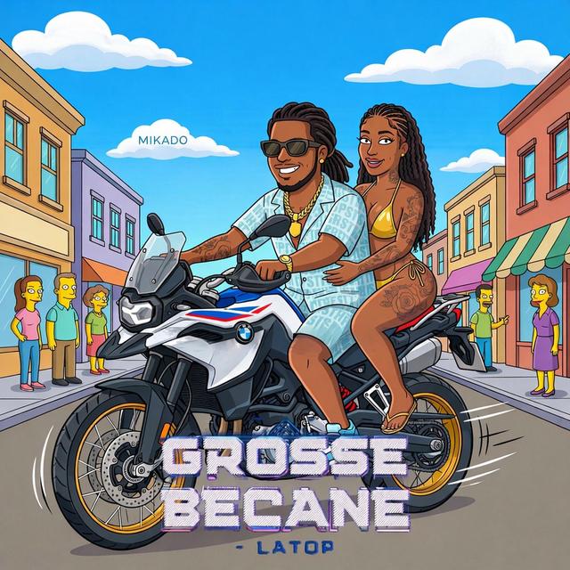 Album cover art for GROSSE BÉCANE - Single
