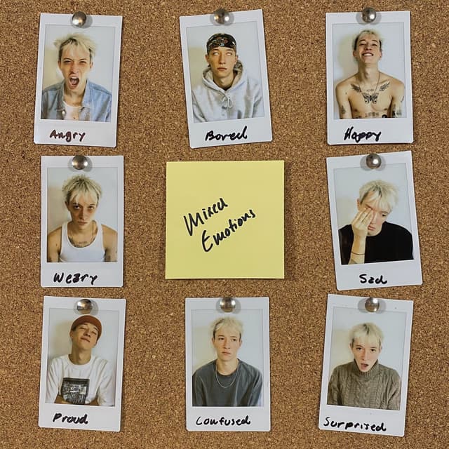 Album cover art for MIXED EMOTIONS