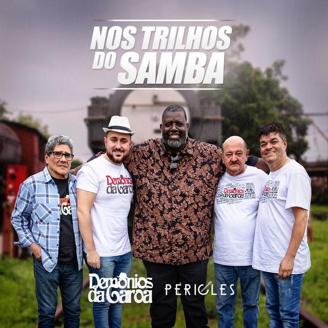 Album cover art for Nos Trilhos do Samba