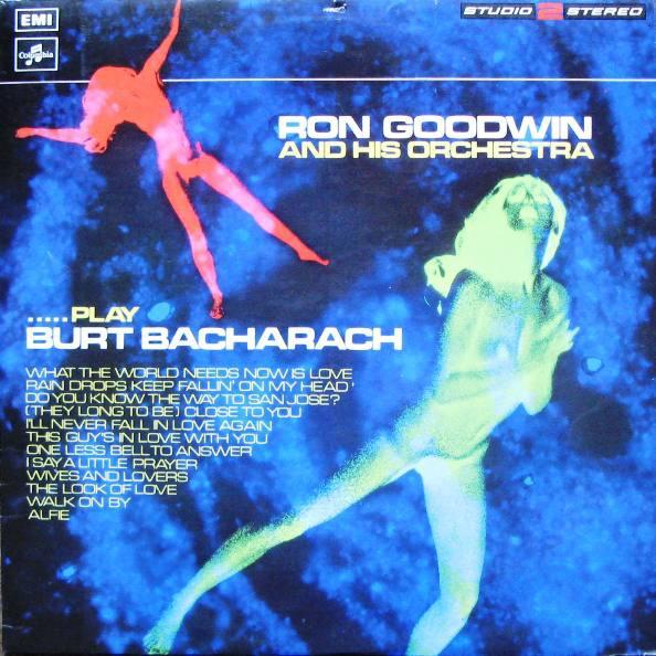 Album cover art for Play Burt Bacharach