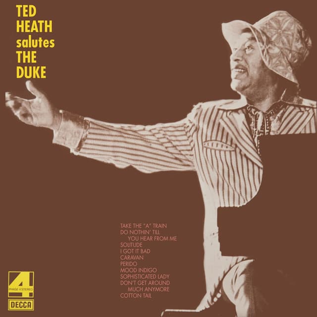 Album cover art for Ted Heath Salutes The Duke