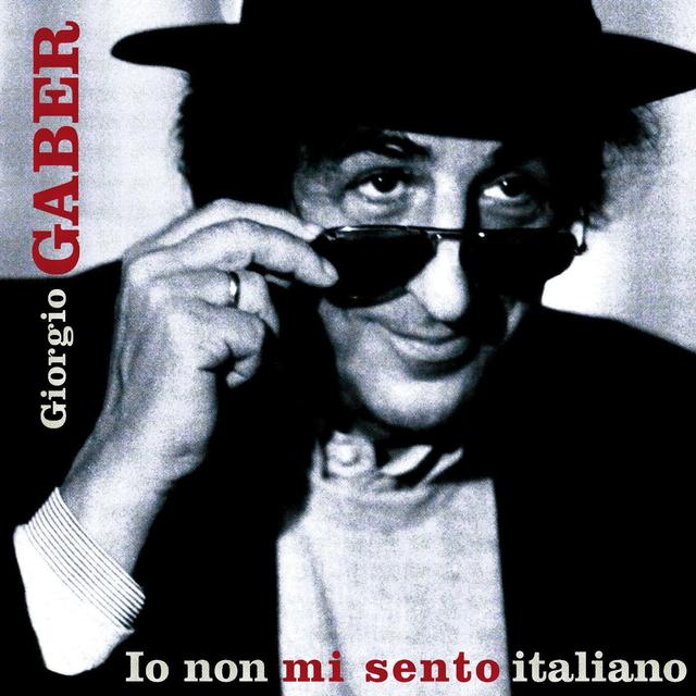 Album cover art for Io non mi sento Italiano