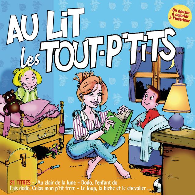 Album cover art for Au lit les Tout P'tits