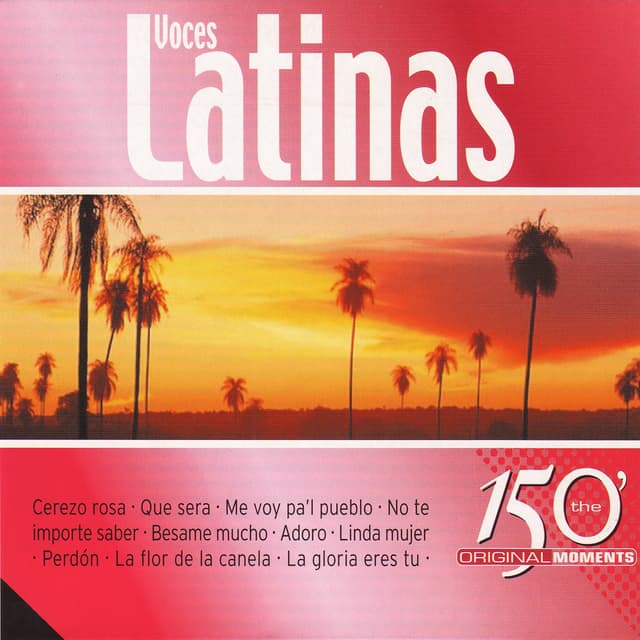 Album cover art for Voces Latinas