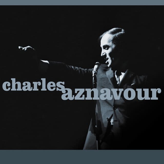Album cover art for Charles Aznavour