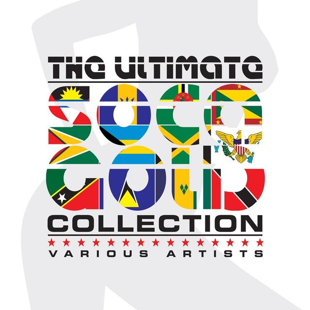 Album cover art for The Ultimate Soca Gold Collection