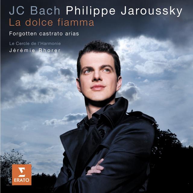 Album cover art for J.C. Bach: La Dolce Fiamma - Forgotten Castrato Arias