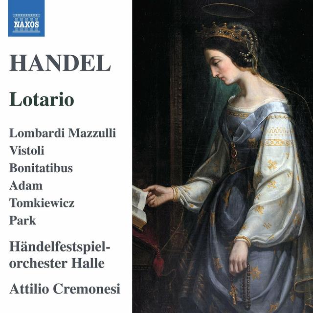 Album cover art for Handel: Lotario, HWV 26