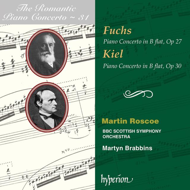 Album cover art for Fuchs & Kiel: Piano Concertos