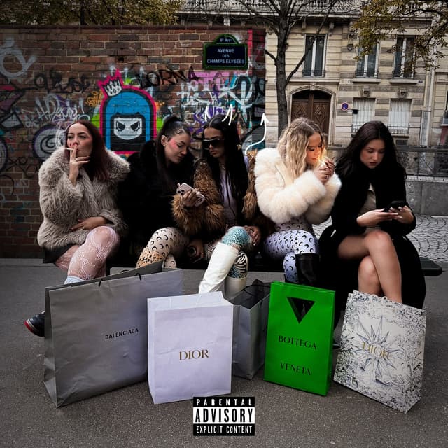 Album cover art for PARIS #Freestyle