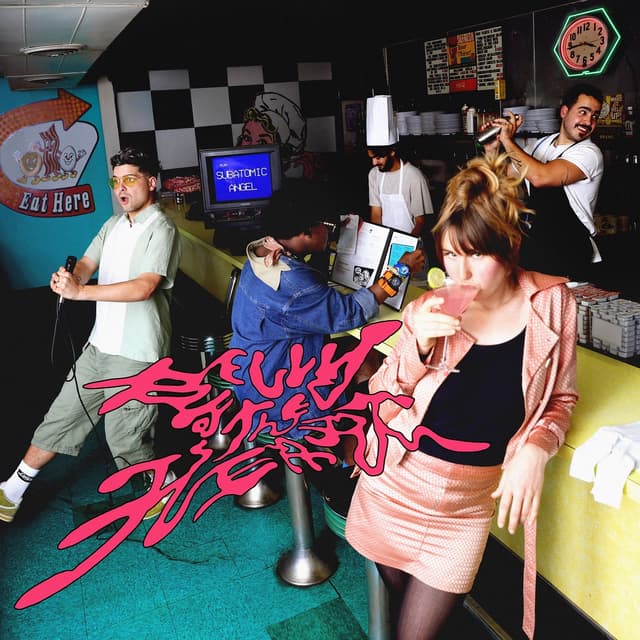 Album cover art for Subatomic Angel