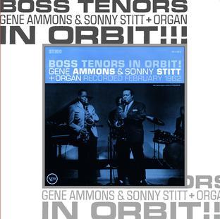 Album cover art for Boss Tenors In Orbit