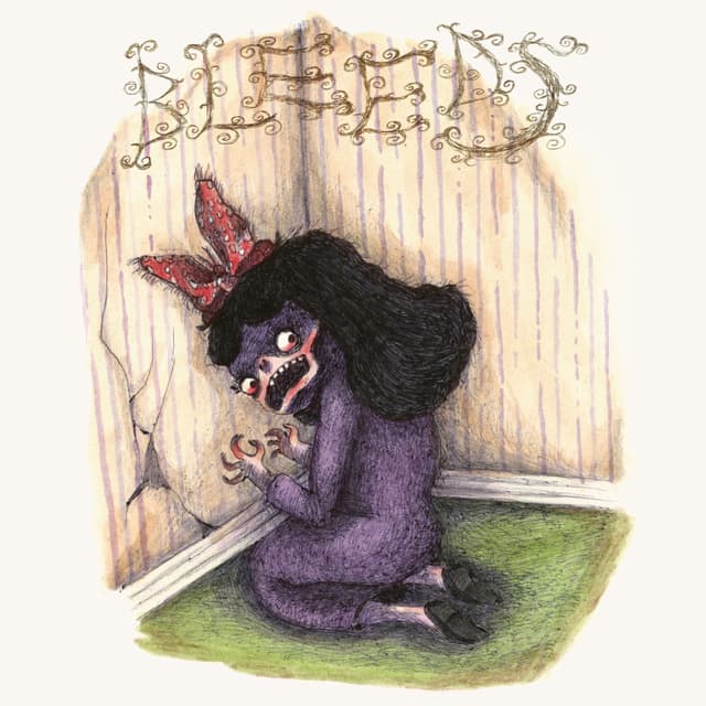 Album cover art for Bleeds