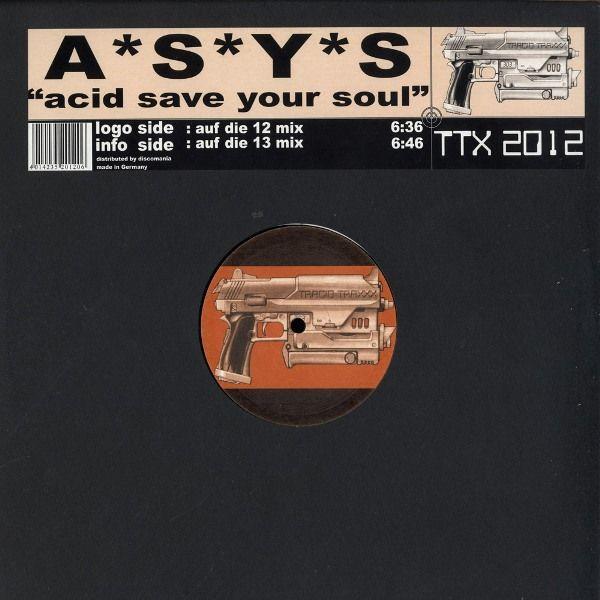Album cover art for Acid Save Your Soul