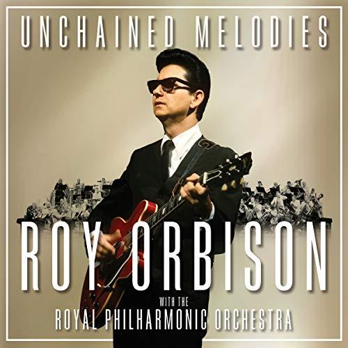 Album cover art for Unchained Melodies: Roy Orbison with The Royal Philharmonic Orchestra