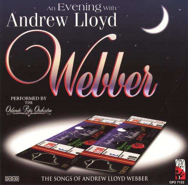 Album cover art for An Evening With Andrew Lloyd Webber