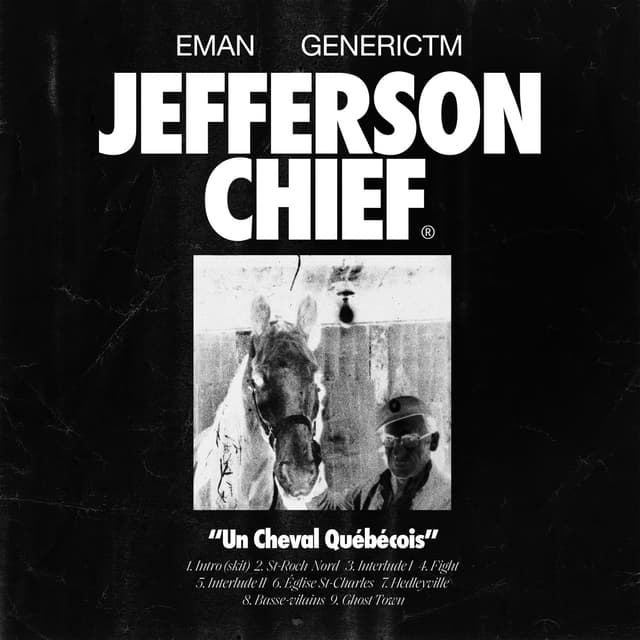 Album cover art for Jefferson Chief: Un cheval québécois