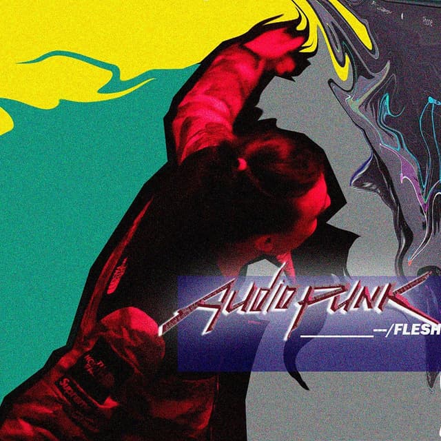 Album cover art for Audiopunk