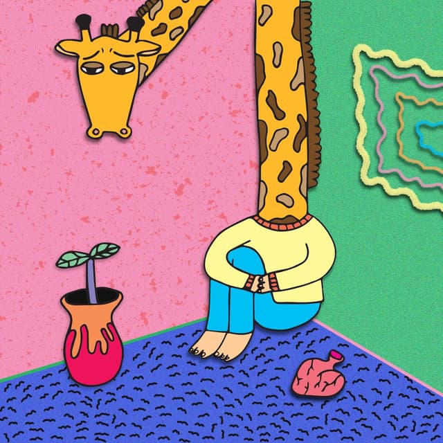 Album cover art for Hello, Anxiety
