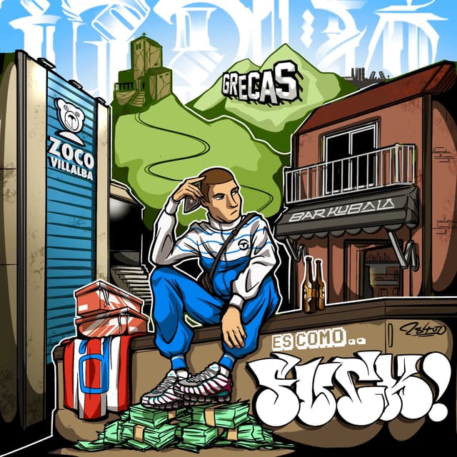 Album cover art for ES COMO FAK