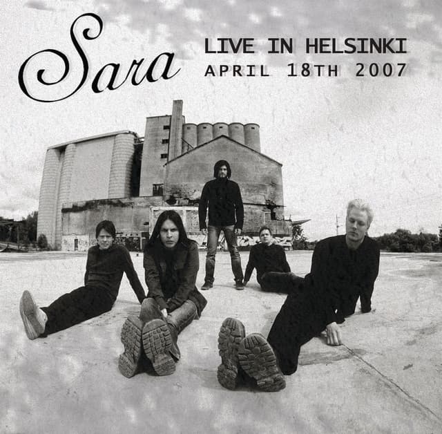 Album cover art for Live in Helsinki, April 18th, 2007