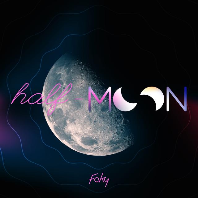 Album cover art for half-moon