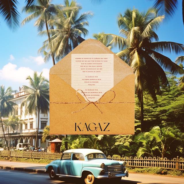 Album cover art for Kagaz