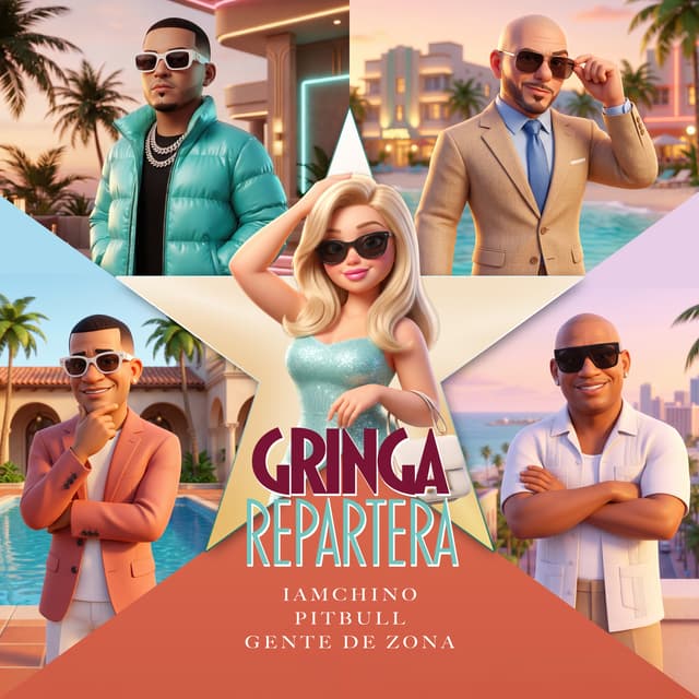 Album cover art for Gringa Repartera